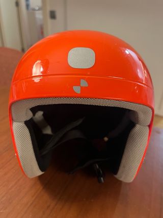 Casco Pocito naranja niño