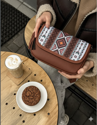 Bolso bandolera étnico mujer