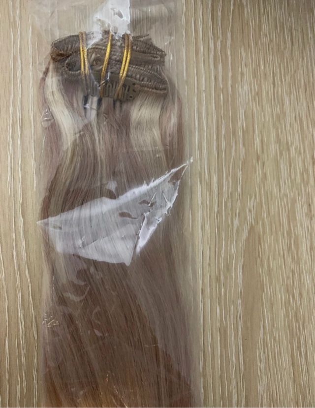 Extensiones de pelo Xdhair rubio