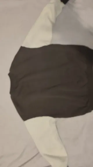 Chaqueta Beisbol Marrón y Blanca