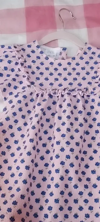 Vestido estampado niña 86cm