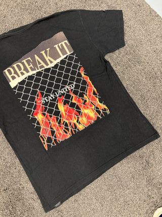 Camiseta PULL&BEAR STWD L hombre negra streetwear