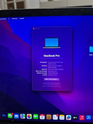 MacBook Pro 13” (2017) Muy bien cuidado