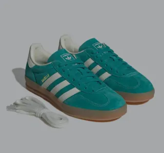 Adidas Gazelle Teal/Blanco