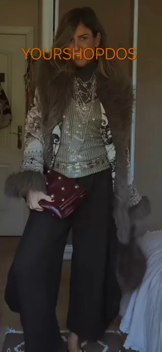 Kimono Zara bordado T/M