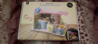 Kit Miniatura Heladería DIY con LED