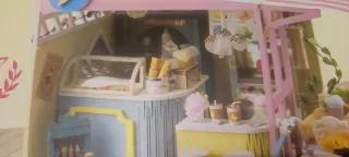 Kit Miniatura Heladería DIY con LED