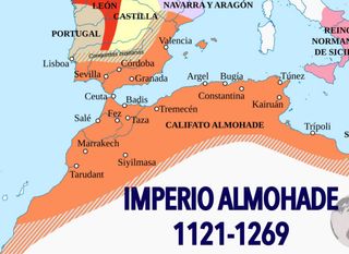 DIRHAM ALMOHADE CUADRADO DE PLATA - AL-ANDALÚS