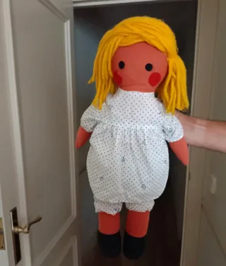 Muñeca de trapo vintage