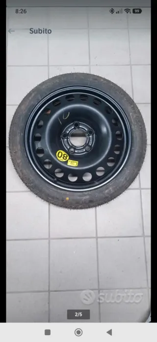 Kit Ruotino Giulia Giulietta 500 x compass