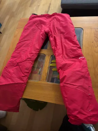Pantalón de esquí rosa