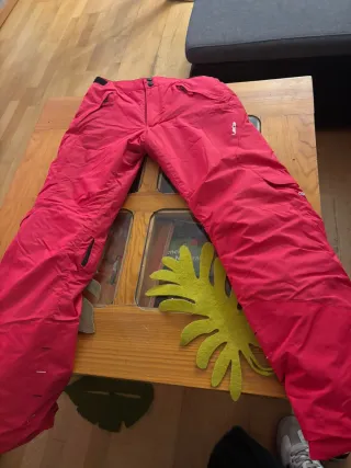 Pantalón de esquí rosa