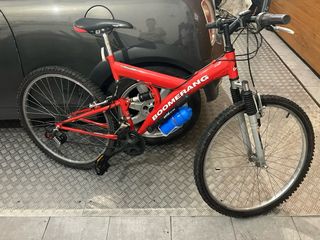 Bicicleta Boomerang Doble Suspensión 26’