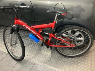 Bicicleta Boomerang Doble Suspensión 26’