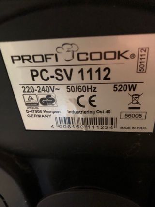 Olla Cocción Lenta ProfiCook Sous Vide