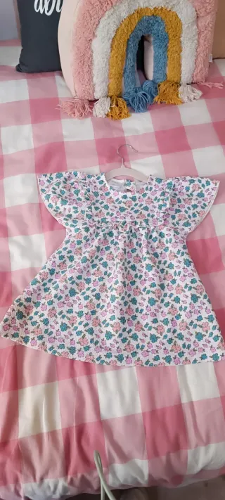 Vestido estampado niña 86cm