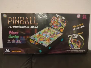 Pinball Electrónico de Mesa Neon Series