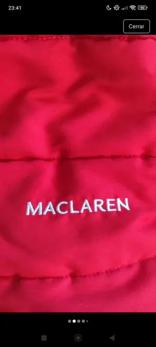 Saco Maclaren para cochecito