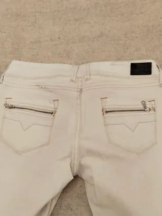Pantalón Pepe Jeans blanco mujer