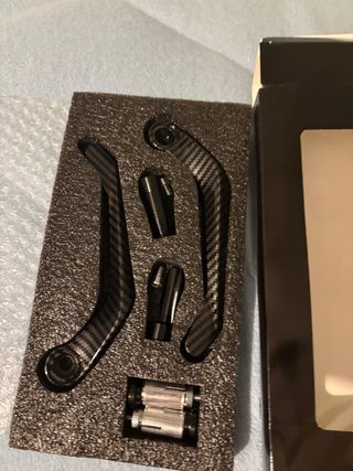 Palancas Freno Embrague Carbono Moto  nunca usado