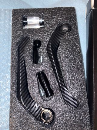 Palancas Freno Embrague Carbono Moto  nunca usado