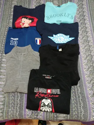 Lote Ropa Mujer: Sudadera Betty Boop, Air Jordan