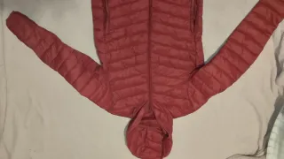 Chaquetón acolchado rojo