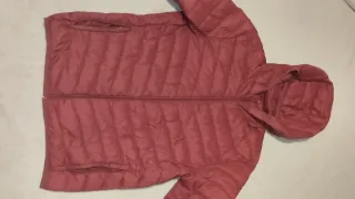 Chaquetón acolchado rojo