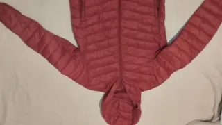 Chaquetón acolchado rojo