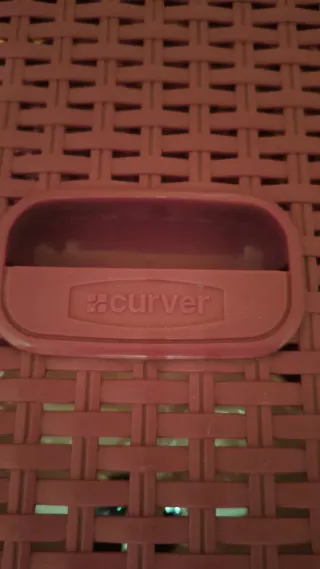 Cesto de ropa Curver púrpura