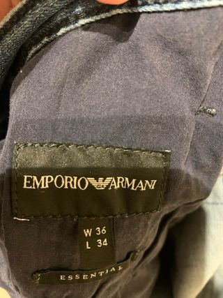 Vaqueros Emporio Armani Jeans Azules