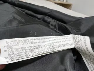 Chaleco pelo sintético gris talla única