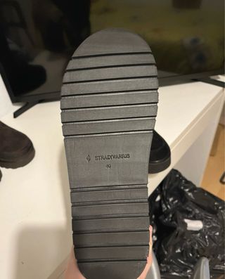 Botines negros Stradivarius