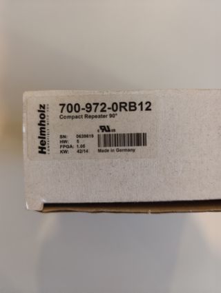 Repetidor PROFIBUS Compact Helmholz 700-972-0RB12