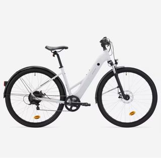 Bicicleta Eléctrica Blanca