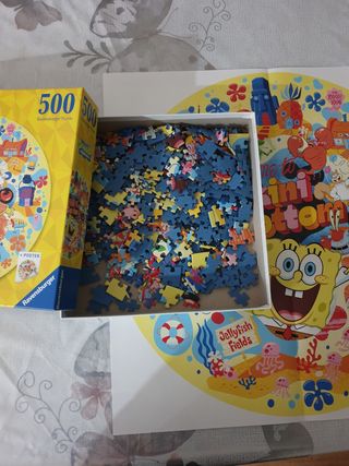 Ravensburger puzzle SpongeBob 500 pieza