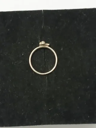 Anel Prata 925 Vintage Pato