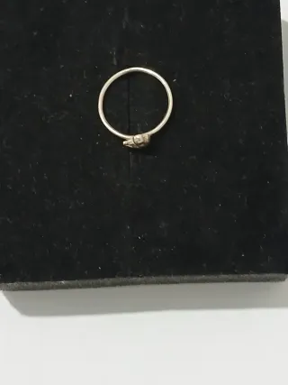 Anel Prata 925 Vintage Pato