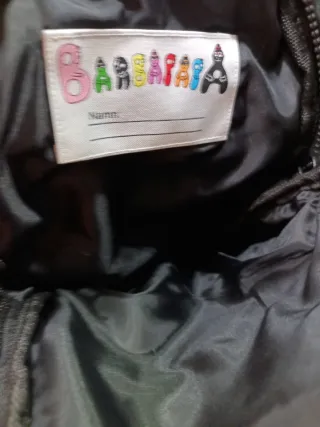 Zainetto peluche Barbapapà nero