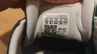 Zapatillas Adidas Run 60s 2.0 Verde/Blanco