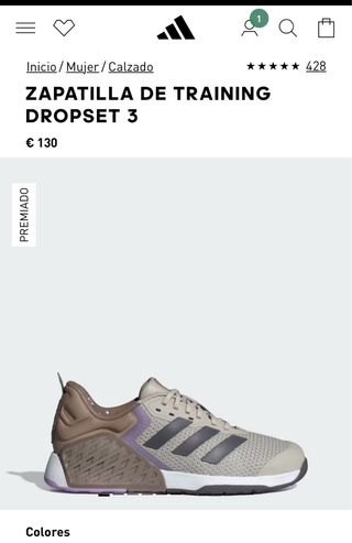 Zapatilla Adidas Training Dropset 3