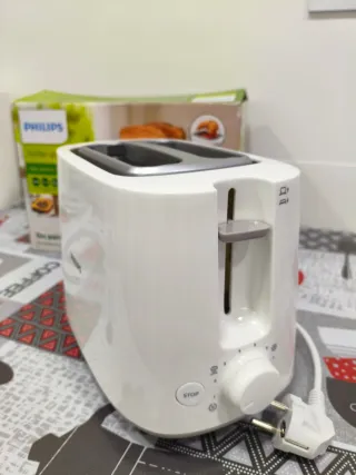 Tostadora Philips Daily Collection 830W Blanca
