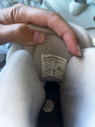 Patines de hielo plateados ajustables