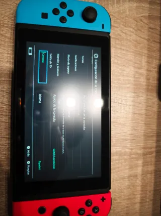 Nintendo Switch + mandos + 9 juegos