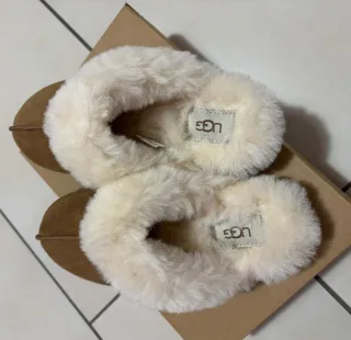 UGG Disquette Ciabatte Castagna