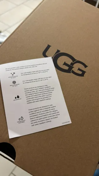UGG Disquette Ciabatte Castagna