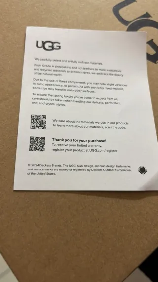 UGG Disquette Ciabatte Castagna