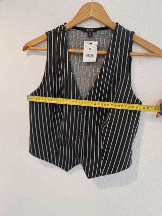 Chaleco Kiabi rayas S/36 sin estrenar