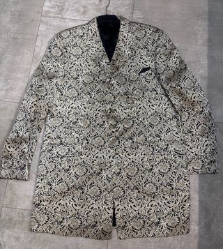 Chaqueta Larga Hombre Estampada