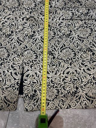 Chaqueta Larga Hombre Estampada